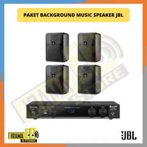 Paket Background Music Indoor Speaker JBL 25-1 - 4 Speaker
